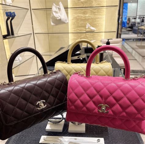 chanel coco handle rainbow|coco handle price increase.